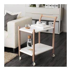 Side Table on Casters